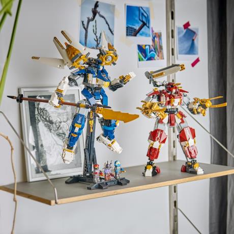 Конструктор LEGO® NINJAGO® Близнюки роботи-Титани Фігурки, 1707 деталей (71870) - фото 6