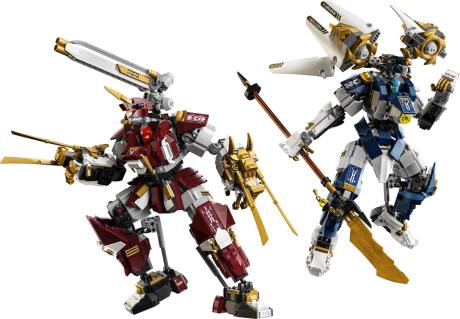 Конструктор LEGO® NINJAGO® Близнюки роботи-Титани Фігурки, 1707 деталей (71870) - фото 6