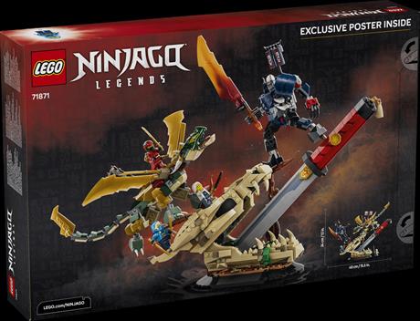 Конструктор LEGO® NINJAGO® Битва біля черепа Дракона з мечем, 1016 детлей (71871) - фото 0