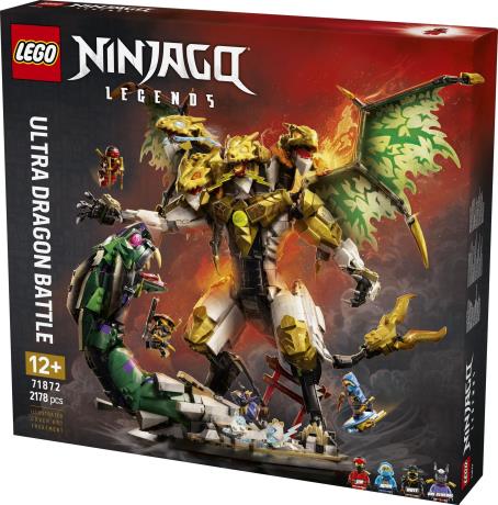 Конструктор LEGO® NINJAGO® Битва Ультрадракона Набір, 2178 деталей (71872) - фото 9