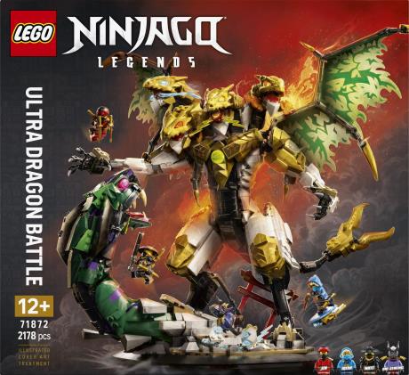 Конструктор LEGO® NINJAGO® Битва Ультрадракона Набір, 2178 деталей (71872) - фото 10
