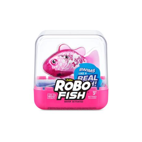 Інтерактивний іграшка Pets & Robo Alive S3 Роборибка рожевий (7191-6) - фото 0