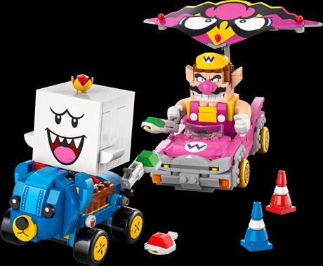 Конструктор LEGO Super Mario Mario Kart Wario та King Boo 512 деталей (72038) - фото 4