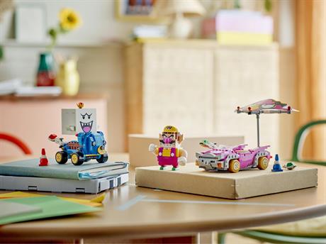 Конструктор LEGO Super Mario Mario Kart Wario та King Boo 512 деталей (72038) - фото 6