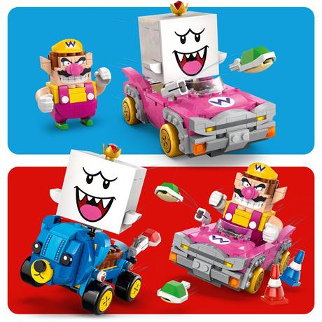 Конструктор LEGO Super Mario Mario Kart Wario та King Boo 512 деталей (72038) - фото 9