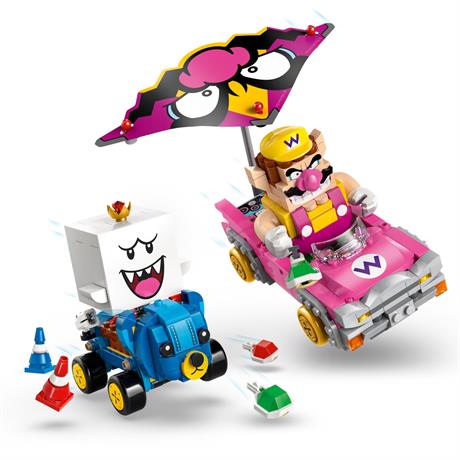 Конструктор LEGO Super Mario Mario Kart Wario та King Boo 512 деталей (72038) - фото 16