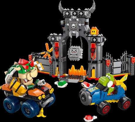 Конструктор LEGO Super Mario Mario Kart Bowser та його замок 1068 деталей (72039) - фото 6