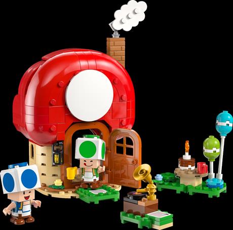 Конструктор LEGO Super Mario Вечірка в будинку Toad 276 деталей (72041) - фото 4