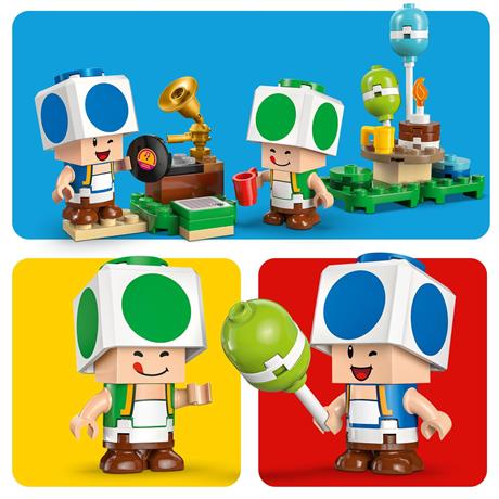 Конструктор LEGO Super Mario Вечеринка в доме Toad 276 деталей (72041) - фото 15