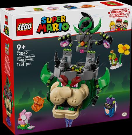 Конструктор LEGO Super Mario Prince Florian і Castle Bowser 1251 деталь (72042) - фото 2