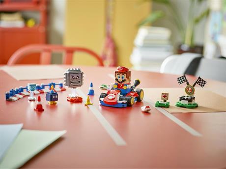 Конструктор LEGO Super Mario Mario Kart Interactive LEGO Mario та Standard Kart 278 деталей (72043) - фото 12