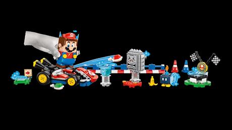 Конструктор LEGO Super Mario Mario Kart Interactive LEGO Mario та Standard Kart 278 деталей (72043) - фото 13