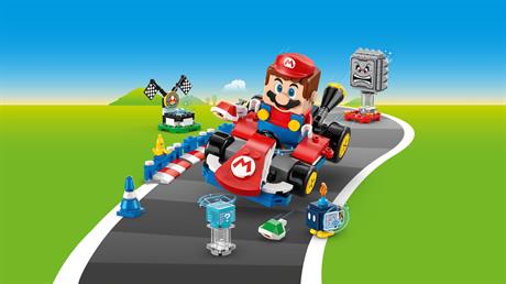 Конструктор LEGO Super Mario Mario Kart Interactive LEGO Mario та Standard Kart 278 деталей (72043) - фото 16