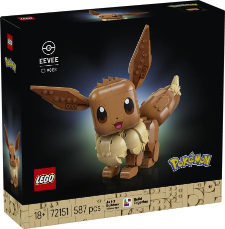 Конструктор LEGO® Pokemon™ Іві Набір для конструювання моделі для геймерів, 585 деталей (72151) - фото 5