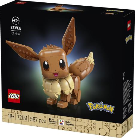 Конструктор LEGO® Pokemon™ Іві Набір для конструювання моделі для геймерів, 585 деталей (72151) - фото 5