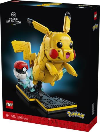 Конструктор LEGO® Pokemon™ Пікачу й покебол, 2050 деталей (72152) - фото 9