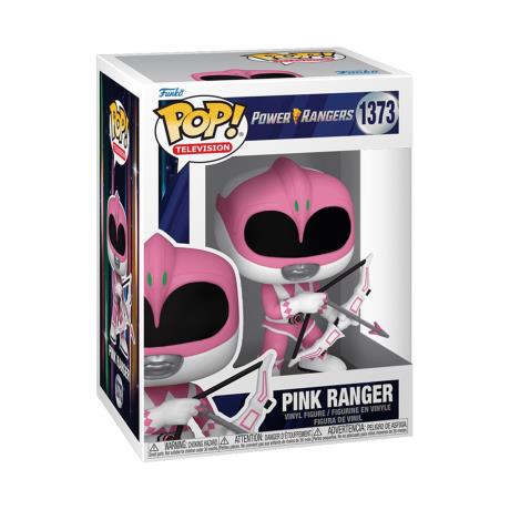 Фигурка Funko Pop! Могучие рейнджеры Розовый рейнджер 10 см (72156) - фото 3
