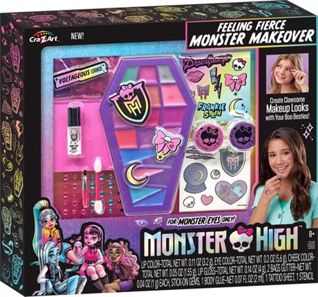 Набор детской косметики Cra-Z-Art Monster High Feeling Fierce Makeover (72208CRA) - фото 0