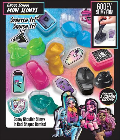 Набір слаймів Cra-Z-Art Monster High Ghoul School Mini Mania 10 в 1 (72227CRA) - фото 0