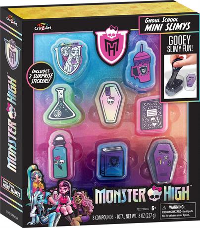 Набір слаймів Cra-Z-Art Monster High Ghoul School Mini Mania 10 в 1 (72227CRA) - фото 0