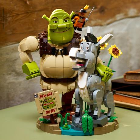 Конструктор LEGO® Шрек: Шрек, Віслюк і Кіт в чоботях (72423) - фото 11