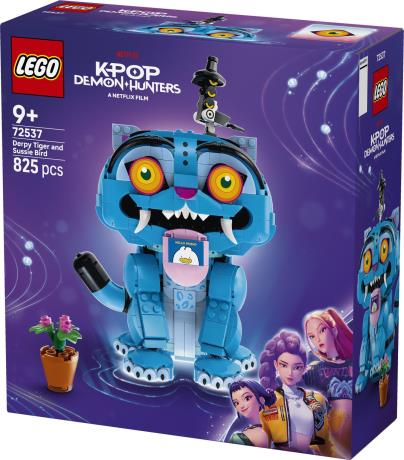 Конструктор LEGO® KPop Demon Hunters Тигр Дерпі та пташка Сассі (72537) - фото 17