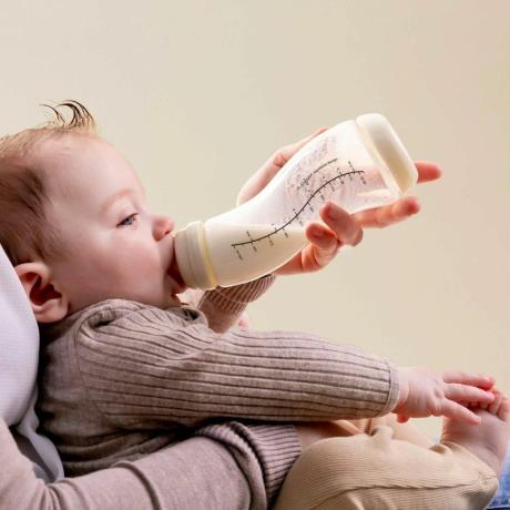 Скляна антиколікова пляшечка Difrax S-bottle Natural із силіконовою соскою 250 мл рожевий (736FE Pink) - фото 0