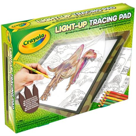 Набор для рисования Crayola Kits Динозавры с подсветкой (74-7497) - фото 2