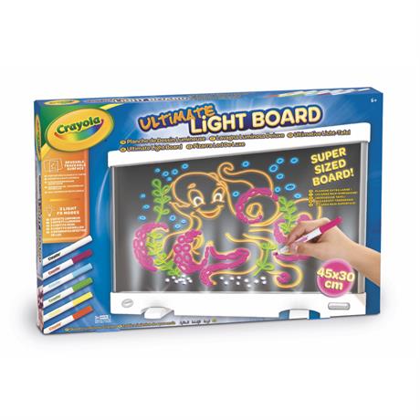 Доска для рисования Crayola Kits с подсветкой и фломастерами (74-7504-M) - фото 0
