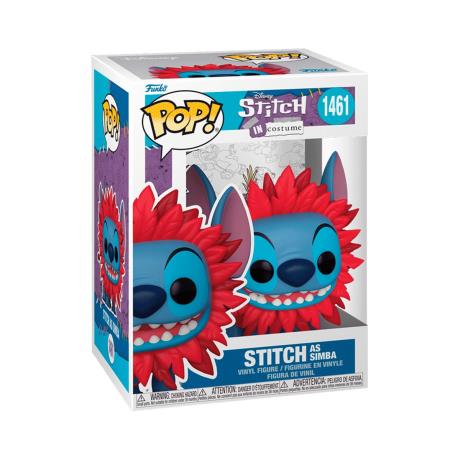 Фигурка Funko Pop! Disney Стич в костюме Симбы 10 см (75164) - фото 5