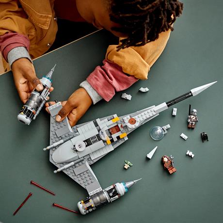 Конструктор LEGO Star Wars Мандалорський зоряний винищувач N-1 412 деталей (75325) - фото 1