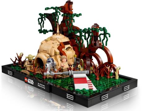 Конструктор LEGO Star Wars Діорама тренування Джедая на Дагобі 1000 деталей (75330) - фото 0