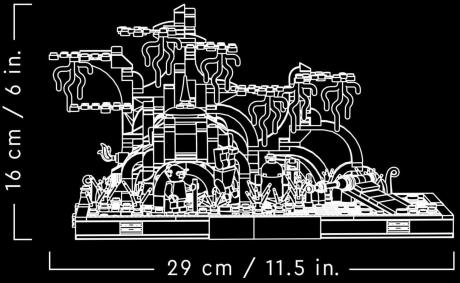 Конструктор LEGO Star Wars Діорама тренування Джедая на Дагобі 1000 деталей (75330) - фото 0