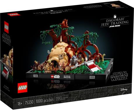 Конструктор LEGO Star Wars Діорама тренування Джедая на Дагобі 1000 деталей (75330) - фото 0