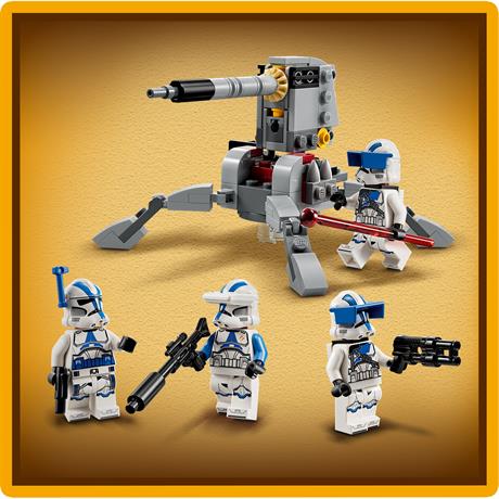 Конструктор LEGO Star Wars Бойовий загін бійців-клонів 501-го легіону 119 деталей (75345) - фото 2