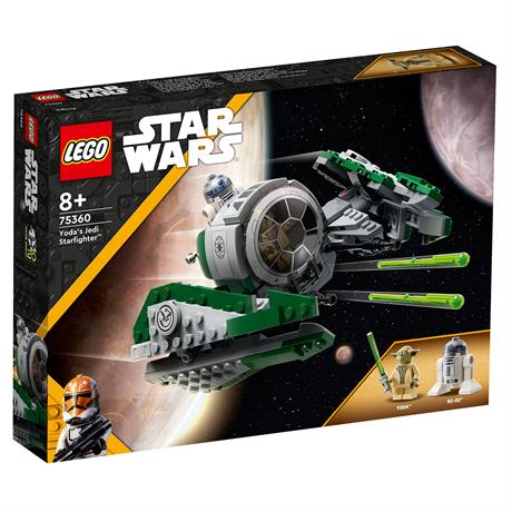 Конструктор LEGO Star Wars Джедайский истребитель Йоды 253 детали (75360) - фото 5