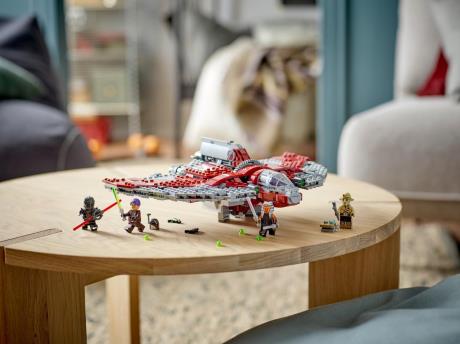 Конструктор LEGO Star Wars Шатл джедаїв T-6 Асоки Тано 601 деталь (75362) - фото 0