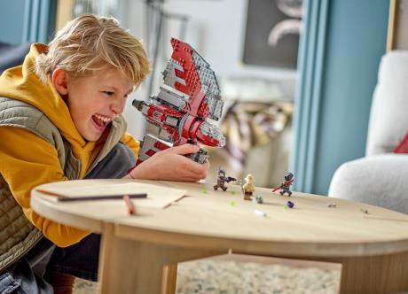 Конструктор LEGO Star Wars Шатл джедаїв T-6 Асоки Тано 601 деталь (75362) - фото 0