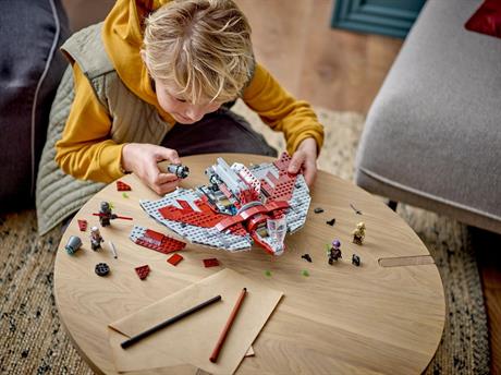 Конструктор LEGO Star Wars Шатл джедаїв T-6 Асоки Тано 601 деталь (75362) - фото 0