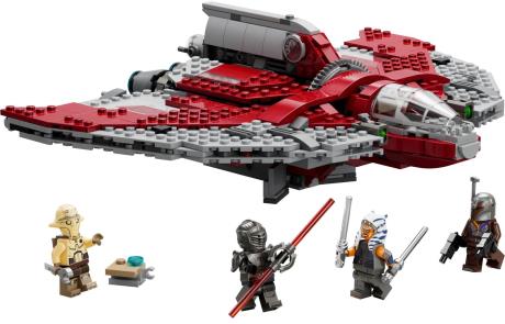 Конструктор LEGO Star Wars Шатл джедаїв T-6 Асоки Тано 601 деталь (75362) - фото 0