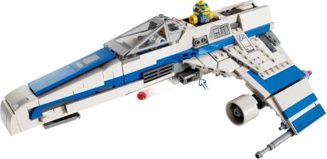 Конструктор LEGO Star Wars Винищувач Нової Республіки E-Wing проти Зоряного винищувача Шин Хаті 1056 деталей (75364) - фото 0