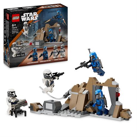 Конструктор LEGO Star Wars Бойовий комплект Засідка на Мандалорі 109 деталей (75373) - фото 0
