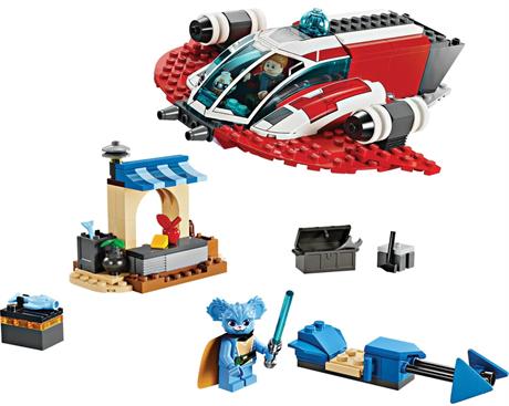 Конструктор LEGO Star Wars Багряний вогняний яструб 136 деталей (75384) - фото 0