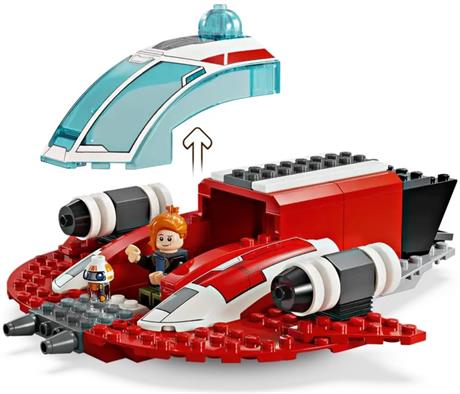 Конструктор LEGO Star Wars Багряний вогняний яструб 136 деталей (75384) - фото 0