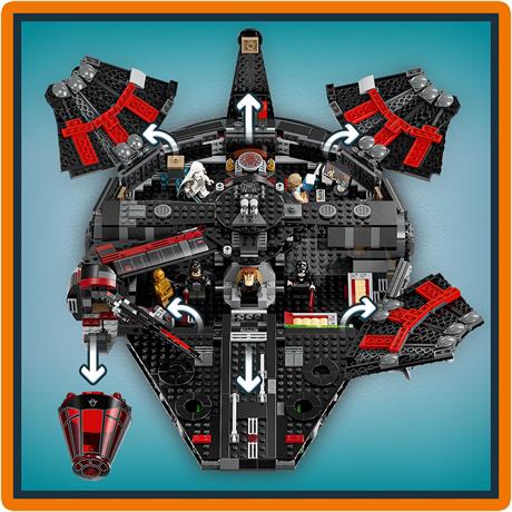 Конструктор LEGO Star Wars Темный сокол 1579 деталей (75389) - фото 5
