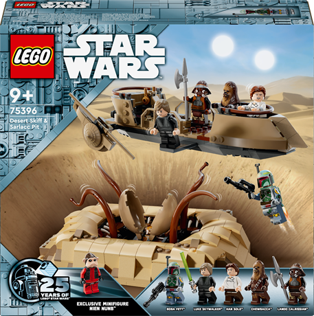 Конструктор LEGO Star Wars Пустельний скіф та яма Сарлакка 558 деталей (75396) - фото 9