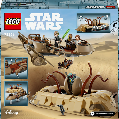 Конструктор LEGO Star Wars Пустельний скіф та яма Сарлакка 558 деталей (75396) - фото 10