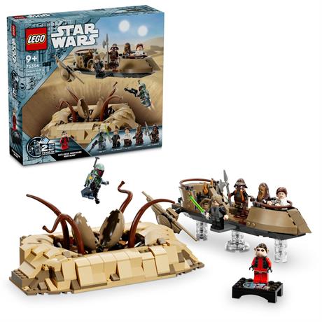 Конструктор LEGO Star Wars Пустельний скіф та яма Сарлакка 558 деталей (75396) - фото 0
