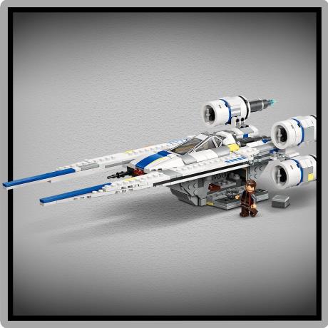 Конструктор LEGO Star Wars Повстанський винищувач U-Wing 594 деталі (75399) - фото 4