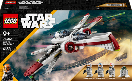 Конструктор LEGO Star Wars Зоряний винищувач ARC-170 497 деталей (75402) - фото 2